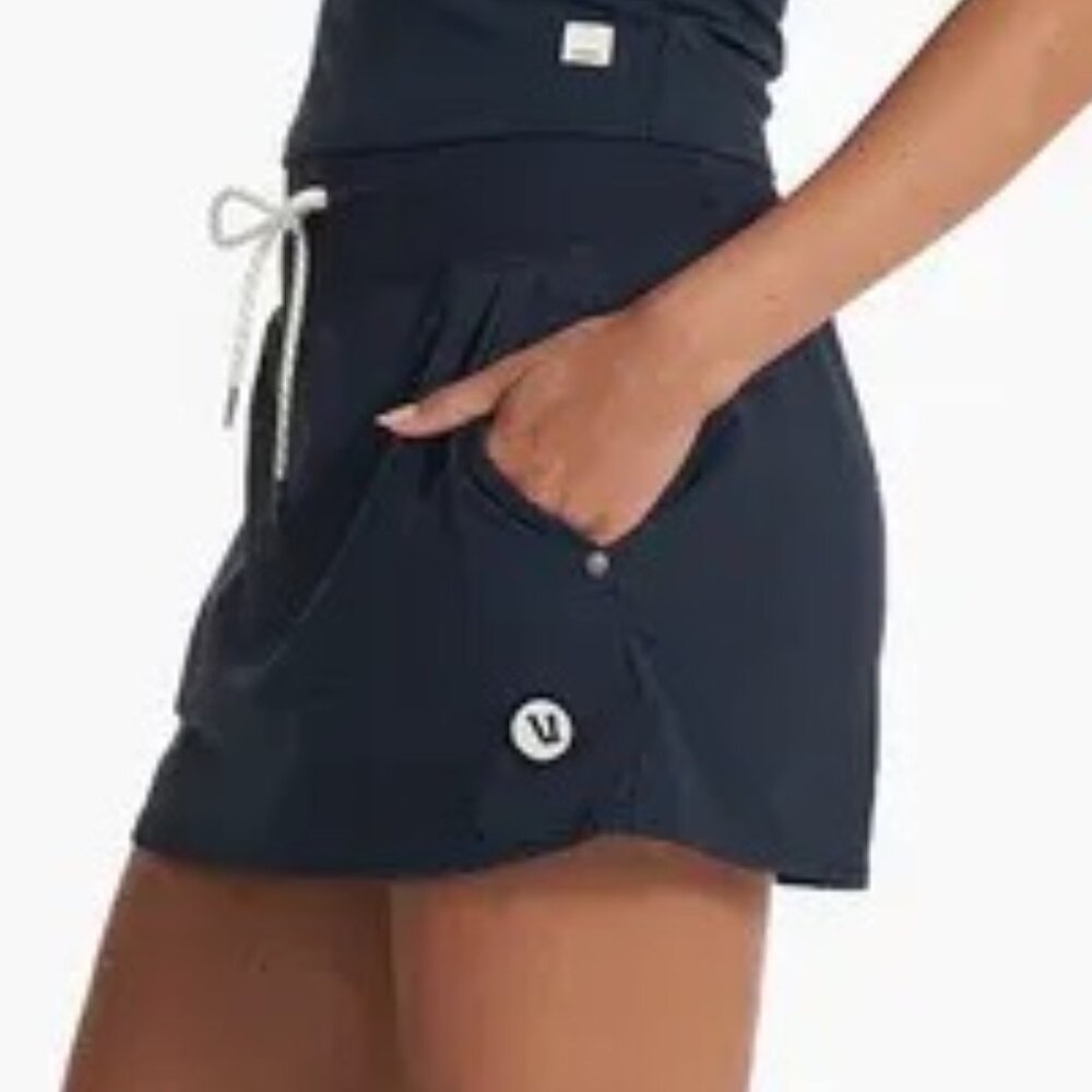 Vuori Seabreeze Skirt ✨ Ink (Navy Blue) ✨ Large - Picture 7 of 10